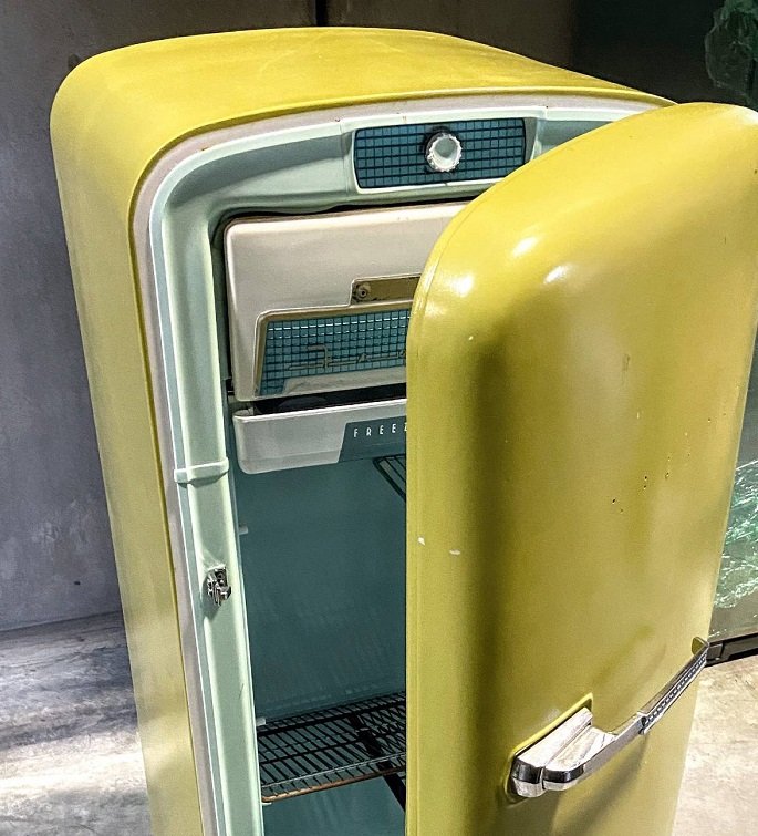 • An overaged refrigerator