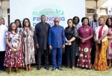 • Dr Adam (ninth from right) with other dignitaries after the programme