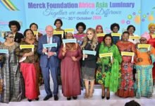 • Ghana’s First Lady (third from left), and other First Ladies from African countries