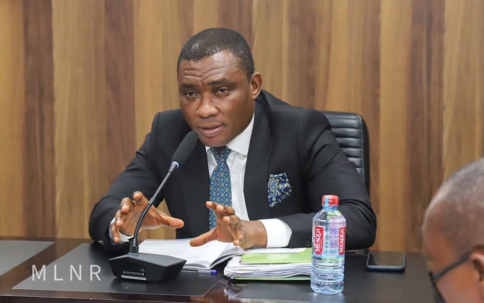 Mr Mireku Duker speaking at the event