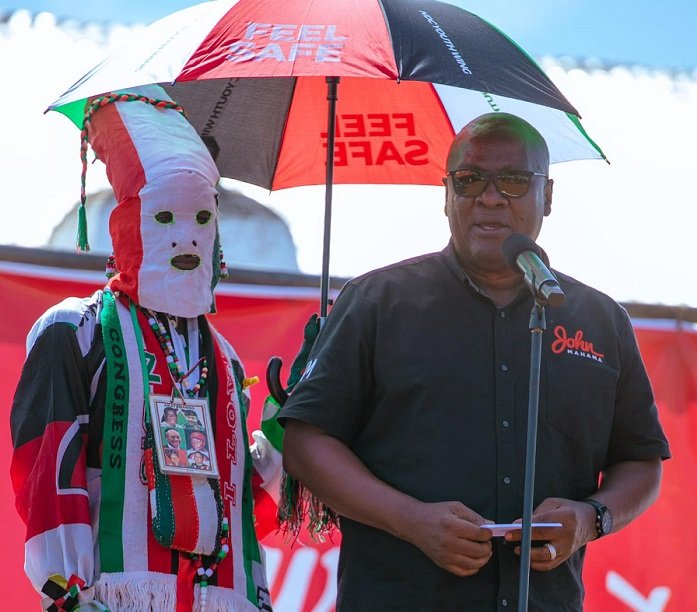 • Former President John Dramani Mahama