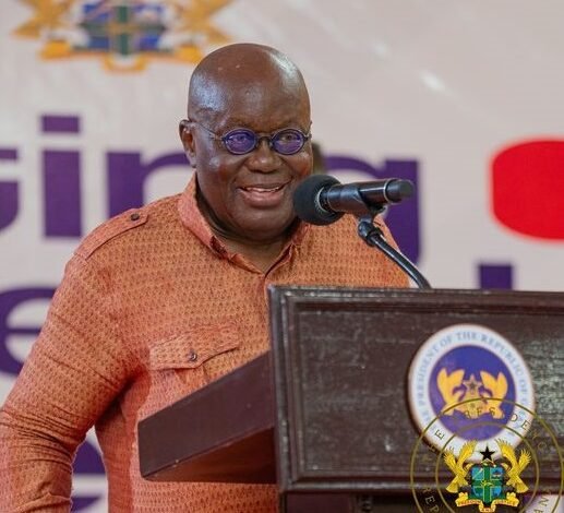 • President Akufo-Addo addressing a stakeholders meeting at Bolgatanga