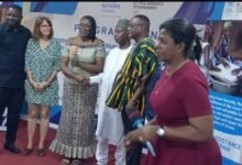 • Officials from WFP, UNICEF, RCC at the launch of the UN Joint Response programme in Bolgatanga