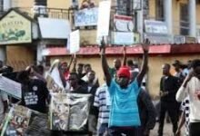 • Protesters in Abuja rail against what they believe to be poor governance