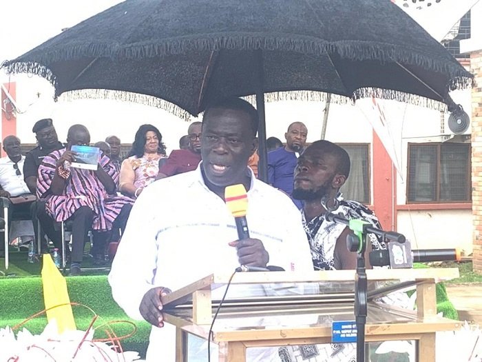 • Mr. Ignatius Baffour-Awuah speaking at the programme