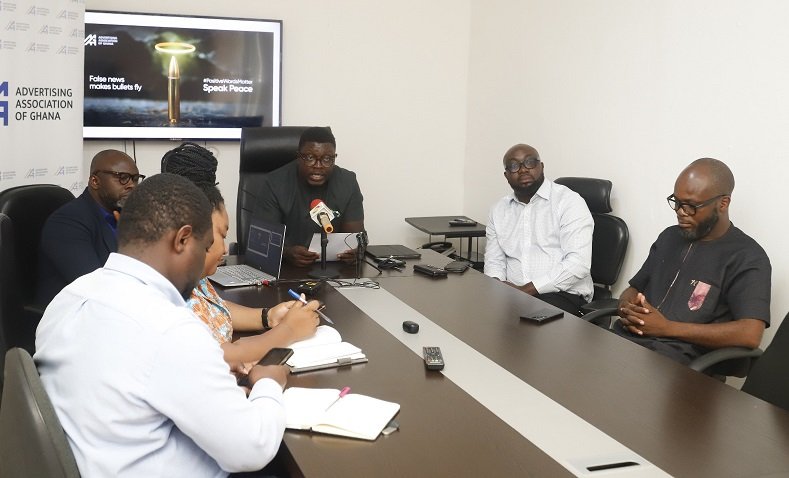 • Mr Ackah (head of table) with some dignitaries at the programme