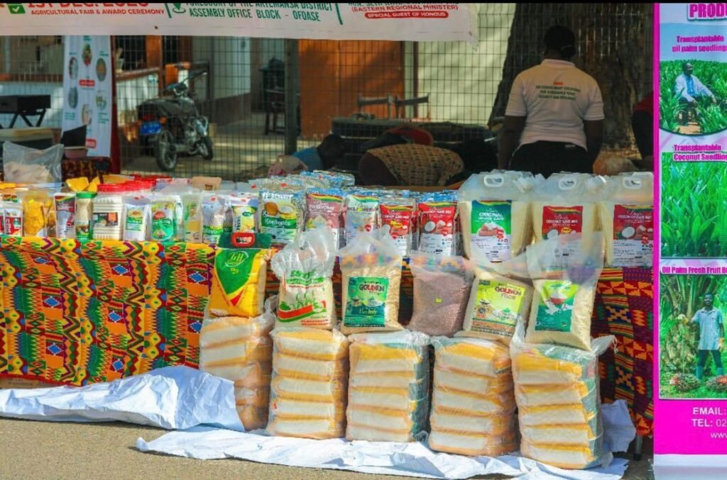 •
Some of the items exhibited at the fair