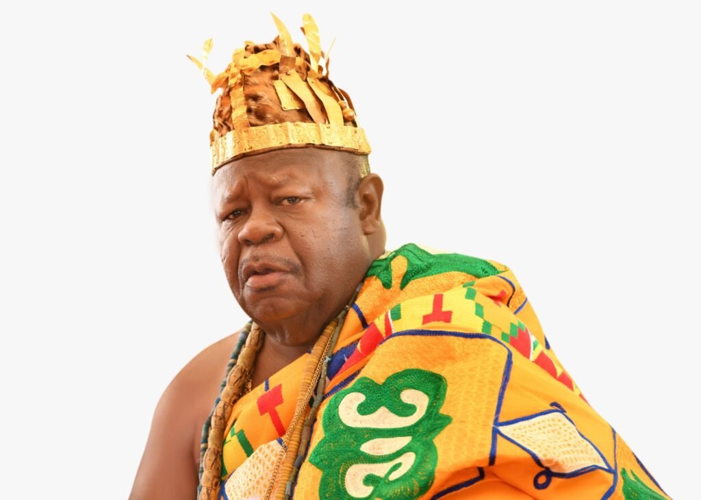 Nene Sakite II, the Konor of the Manya Krobo Traditional Area and President of the Eastern Regional House of Chiefs