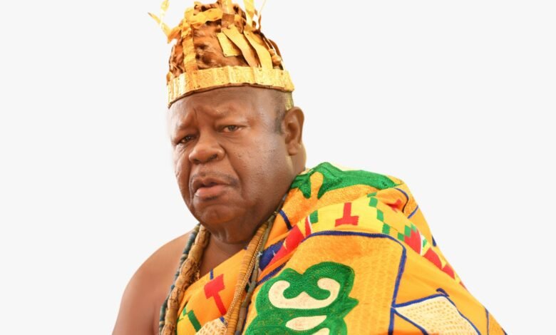 Nene Sakite II, the Konor of the Manya Krobo Traditional Area and President of the Eastern Regional House of Chiefs