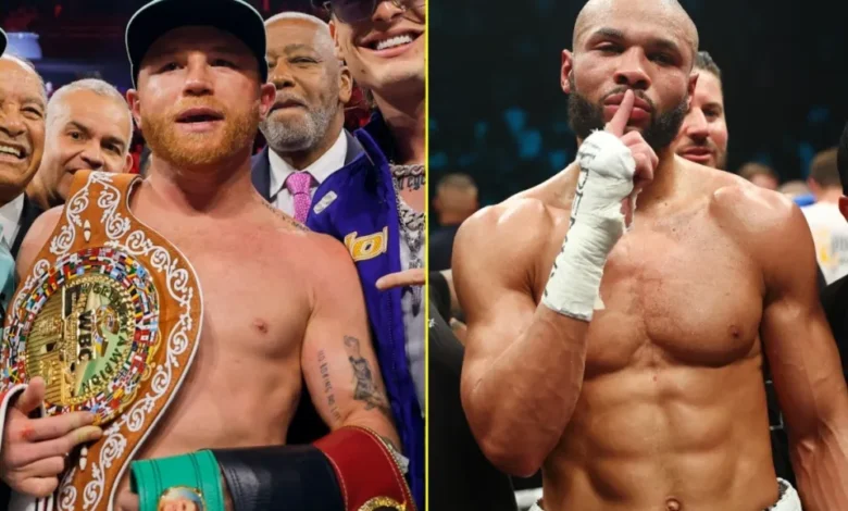 Canelo Alvarez(left) • Eubank Jr(right)