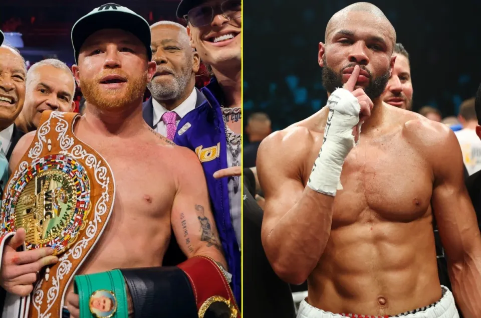 Canelo Alvarez(left) • Eubank Jr(right)