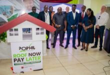 • Dr Agyapong (fourth from right) with other dignitaries at the launch