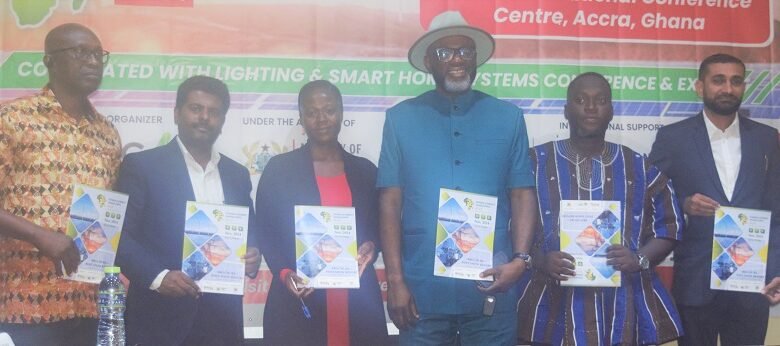 • Dr Joseph Obeng (third from right) with Mr Thomas James (second from left) and other dignitaries at the event Photo: Stephanie Birikorang