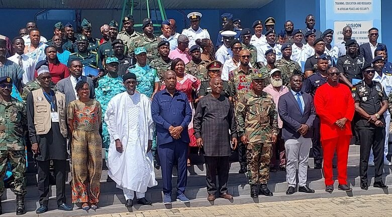 • Participants after the security symposium