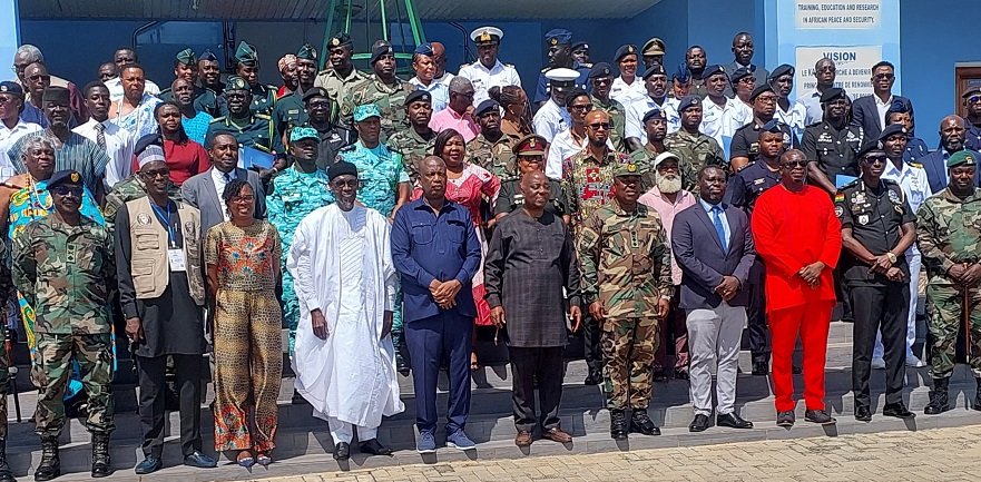 • Participants after the security symposium