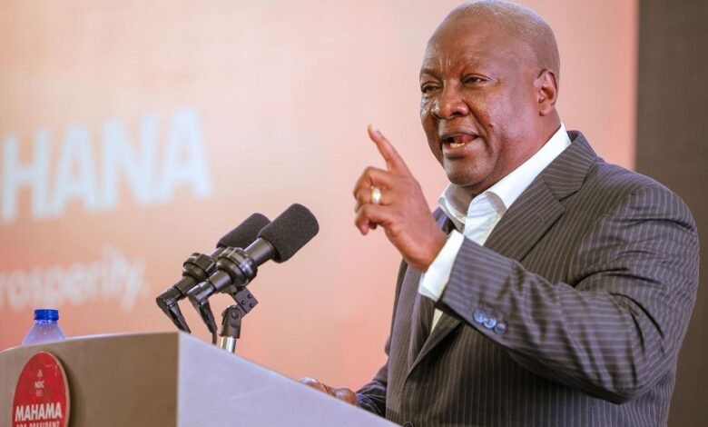 • Former President John Dramani Mahama