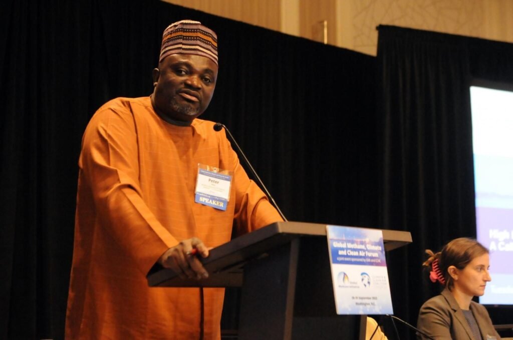 • Dr Dery speaking at the programme