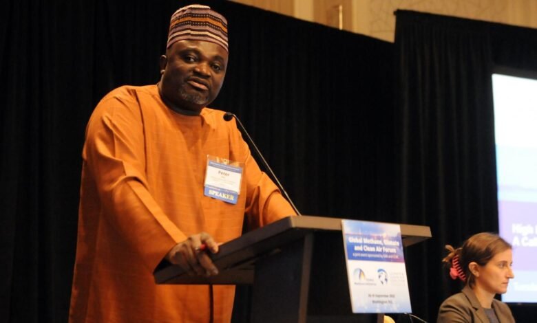 • Dr Dery speaking at the programme