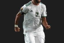 • Riyad Mahrez - On target for Algeria