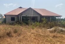 • The abandoned CHPS compound project at Akuakrom