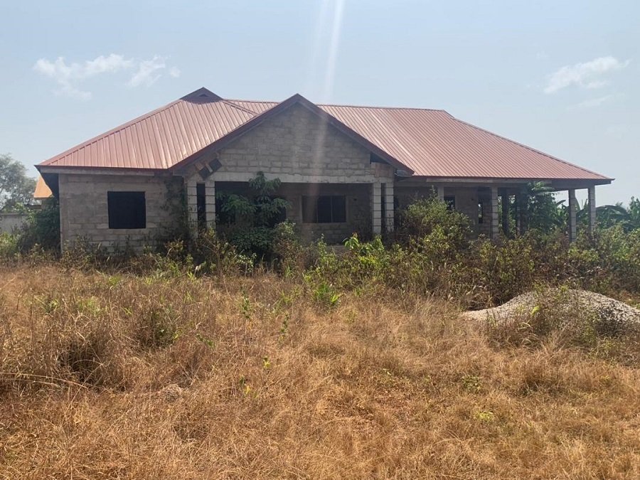 • The abandoned CHPS compound project at Akuakrom