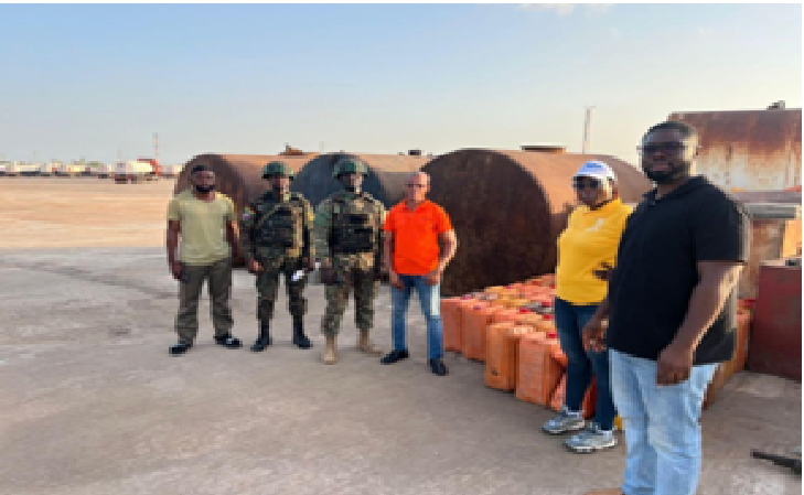 GIS intercepts 54 jerry cans of smuggled petroleum products - Ghanaian ...