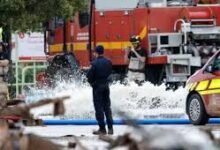 • Floodwater is being pumped out of the underground car park in Aldaia