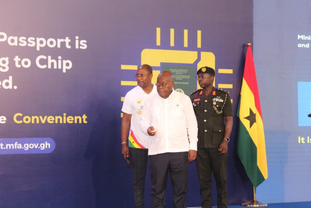 Ghana launches E-passport …to curb identity theft, eliminate fraudulent access to travel documents