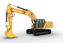 • An excavator