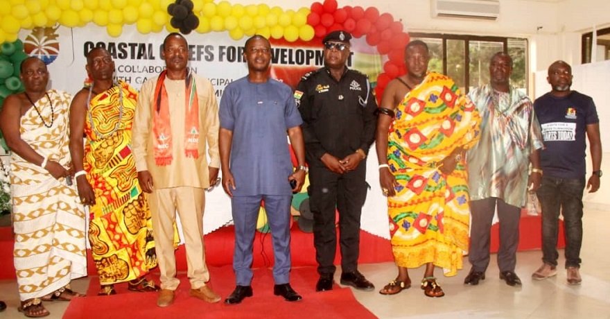 Chiefs, political leaders and other stakeholders after the meeting