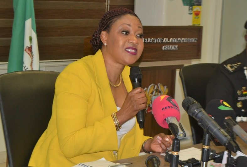 • Mrs Jean Mensa, EC Chairperson