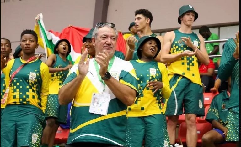 • A South African team at recent Olympic Games