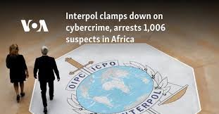 • Interpol clamps down on cybercrime