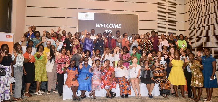 • Ms Mercy Adjabeng (seated third from left) with participants and dignitaries after the forum Photo: Stephanie Birikorang