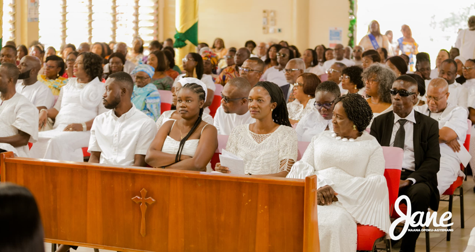 PROF. JANE NAANA OPKOKU-AGYEMANG gives thanks to God VICE PRESIDENT ELECT THANKS GOD