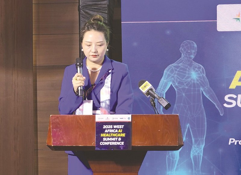 • Ms Sihong addressing participants