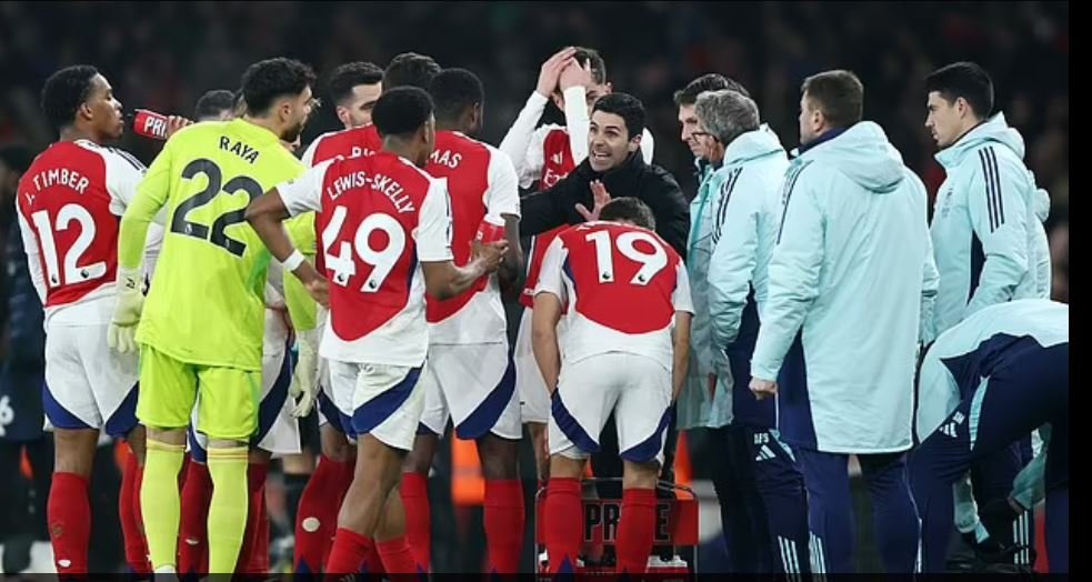 • Arteta lamented his side's mistakes as the draw left them six points behind league leaders Liverpool