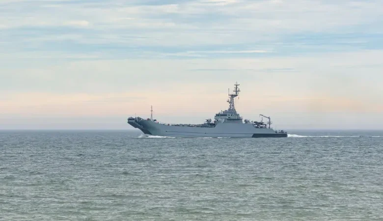 • Nato ship at sea