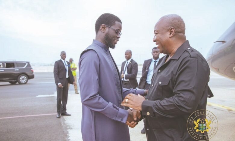 President Mahama and Senegal President Faye