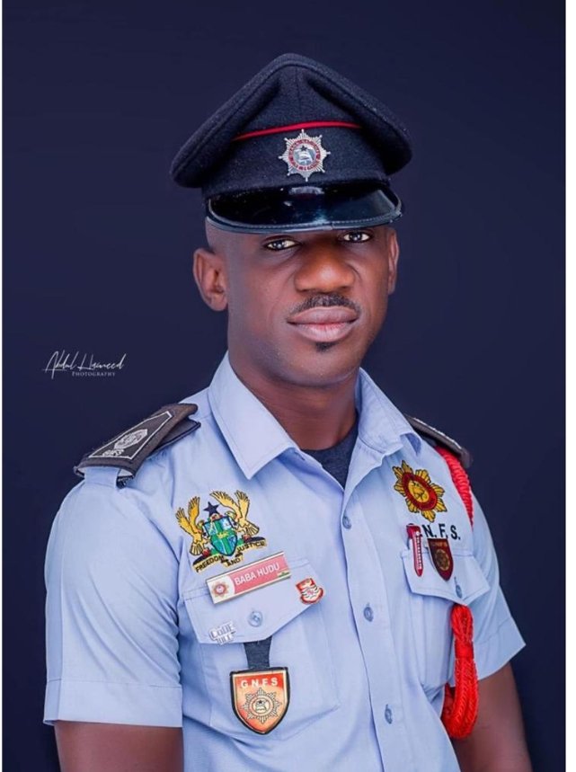 • ADO ll Hudu Baba, the Northern Regional Public Relation Officer,GNFS