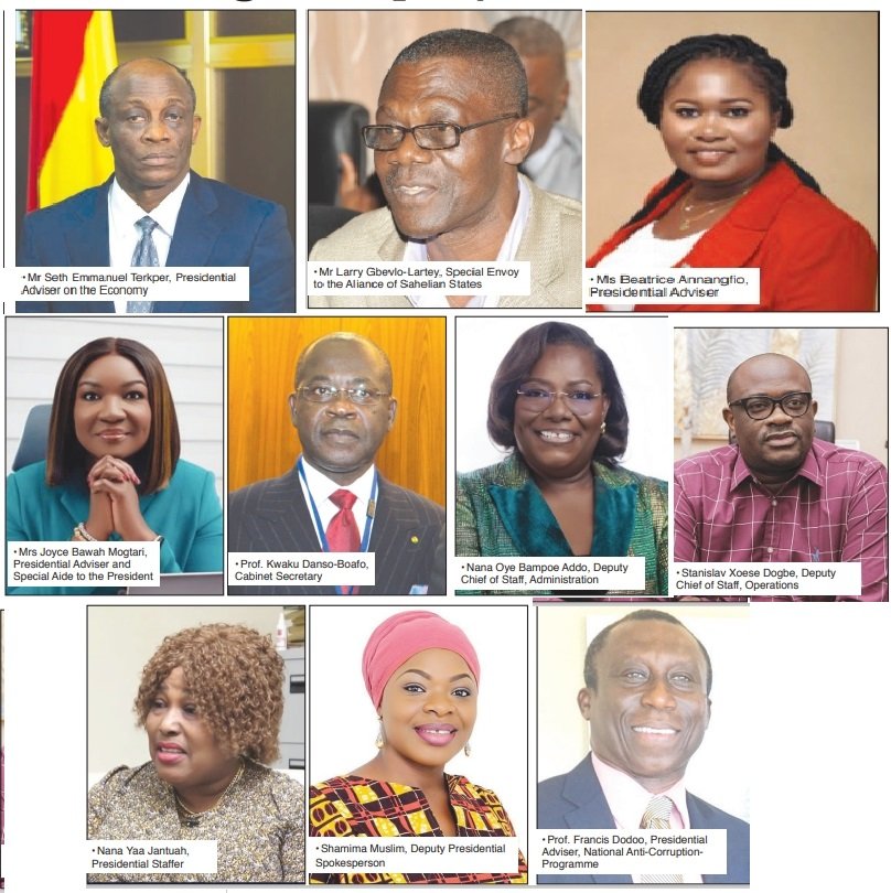 10 appointees to Pres Mahama’s office named …Stan Dogbe Deputy Chief of Staff