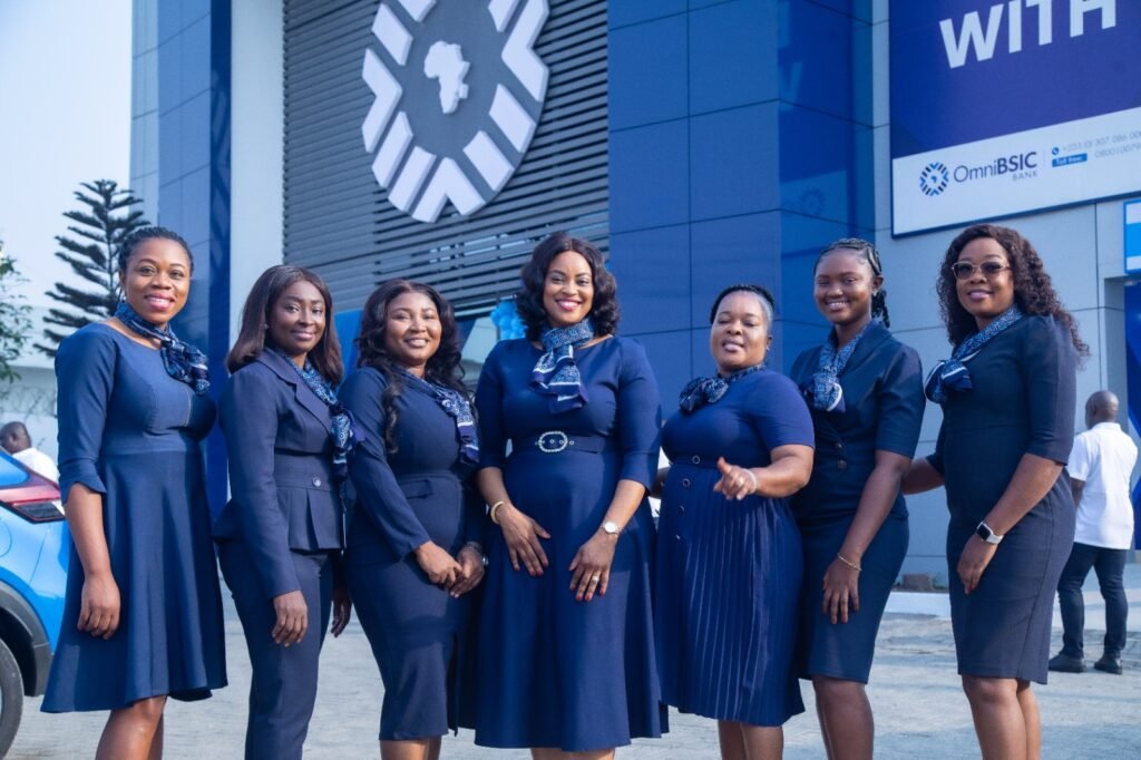 • The staff of the relocated branch at Achimota