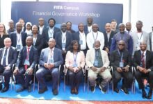 • Mr Kofi Adams • Otto Addo • Participants in a group photograph after the opening ceremony