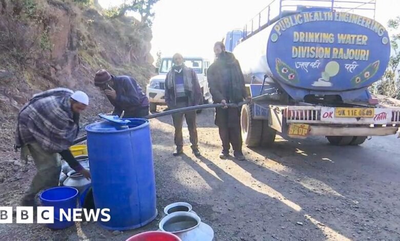 • Residents of the village have been asked not to drink water from a local spring