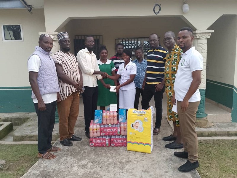 Ghana: Assemblyman appreciates Jasikan Municipal Hospital staff for hospitality Ghana: Assemblyman appreciates Jasikan Municipal Hospital staff for hospitality