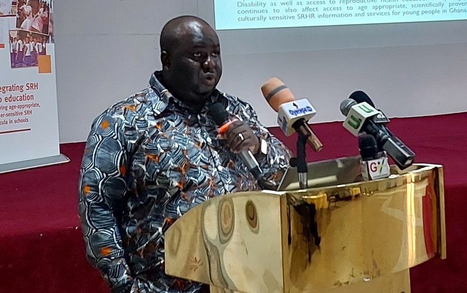 • Mr Archibald Adams (inset) addressing the gathering