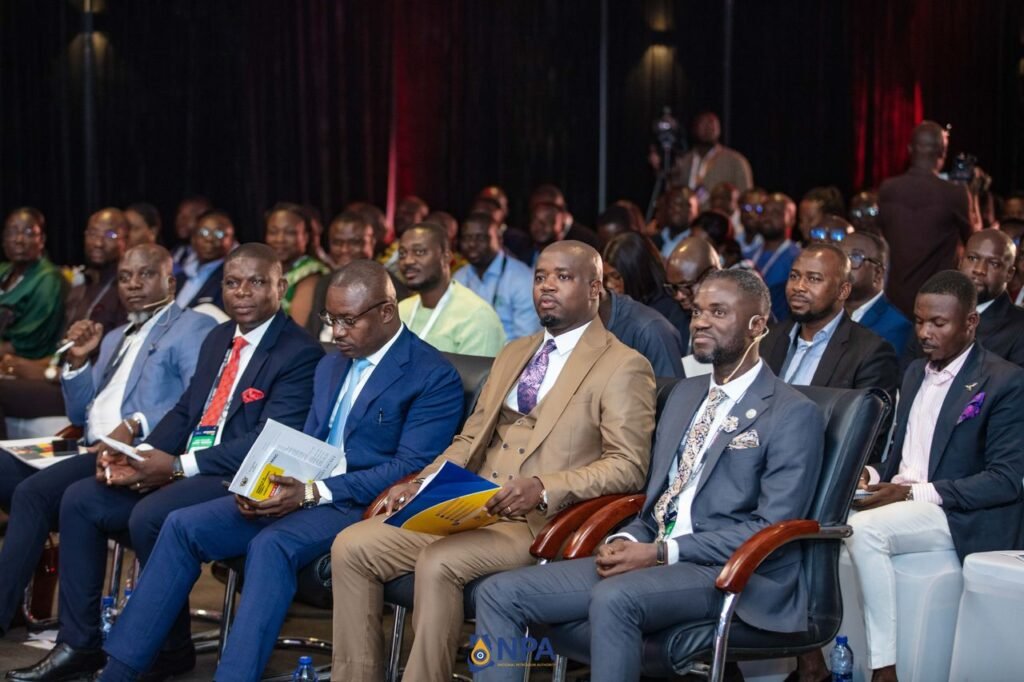 Mr Tamaklo (seated second from right) at the Down Stream Dialogue