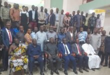 Participants after the forum