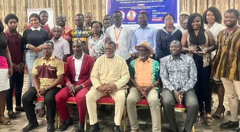 • Amb. Kabral Blay-Amihere (seated second from right) with other speakers and participants Photo: Stephanie Birikorang