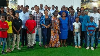 • Facilitators and some community members at the event